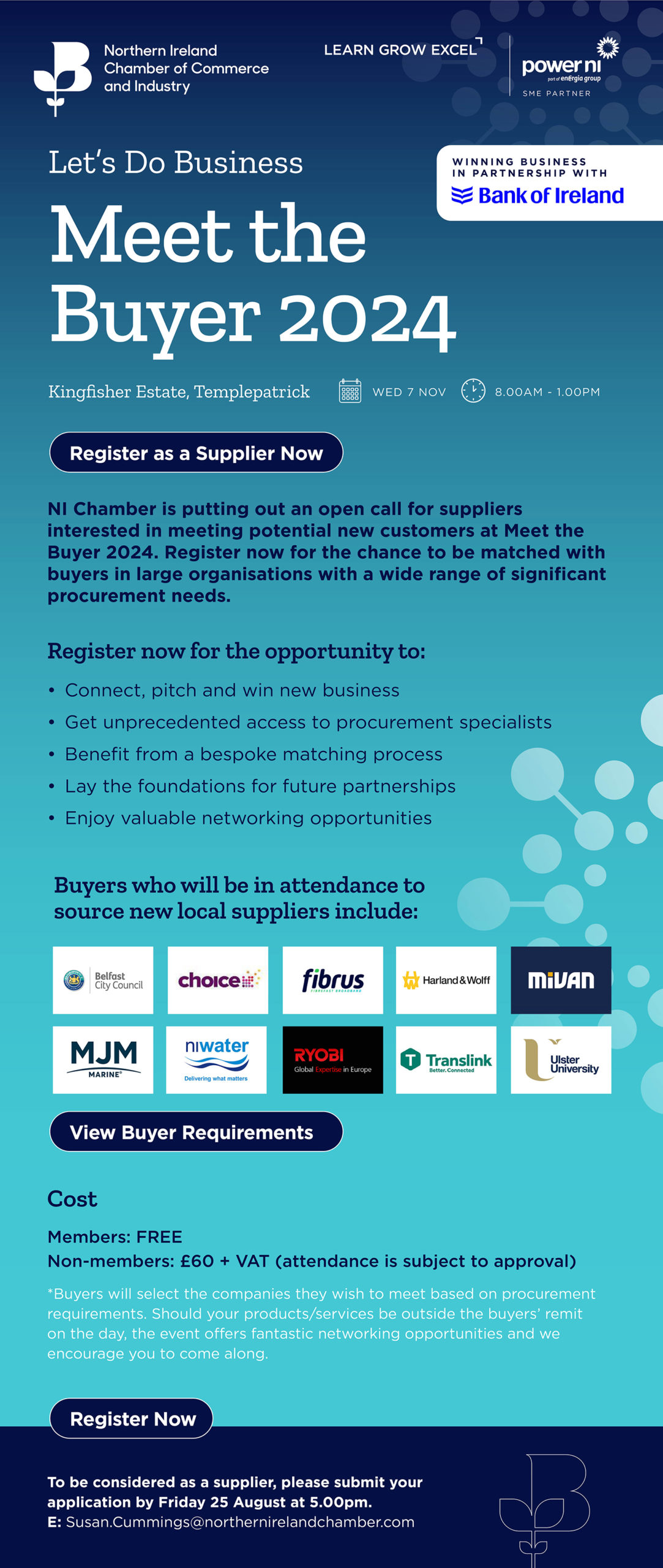 Meet the Buyer event in partnership with Bank of Ireland