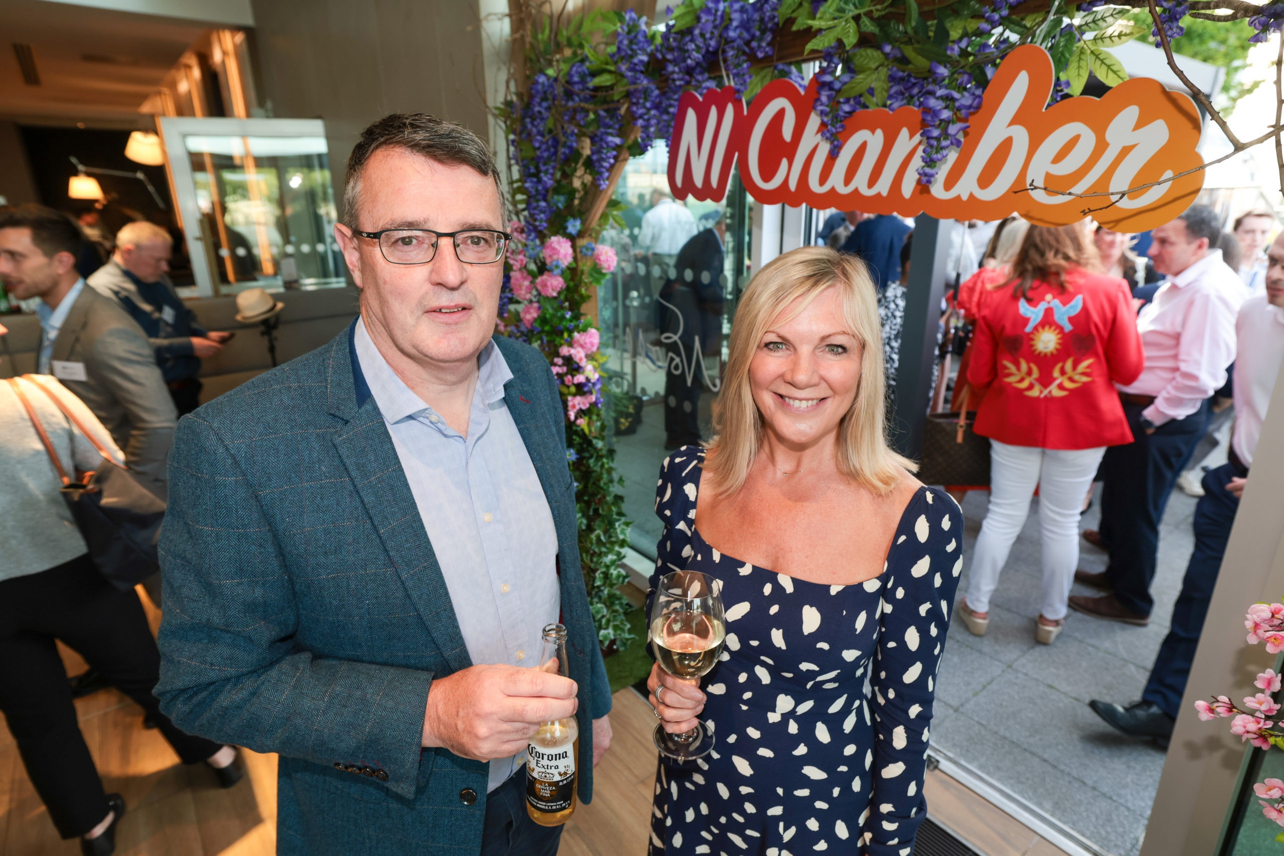 NI Chamber Members' summer social event in partnership with Bassetts and Bauer Media Group.